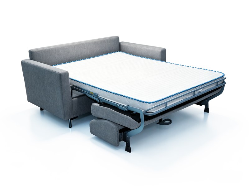 Mekanisme Tempat Tidur Sofa Gaya Italia Mewah Kaki Tinggi