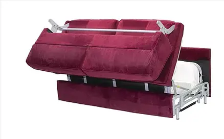 Kontrak Mewah Mekanisme Tempat Tidur Sofa Gaya Italia